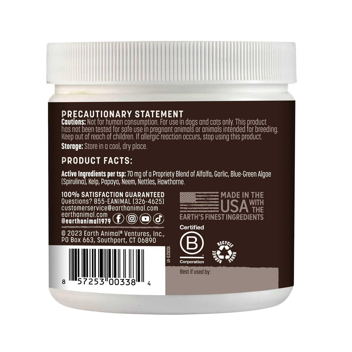 Flea & Tick Daily Herbal Internal Powder Q9725