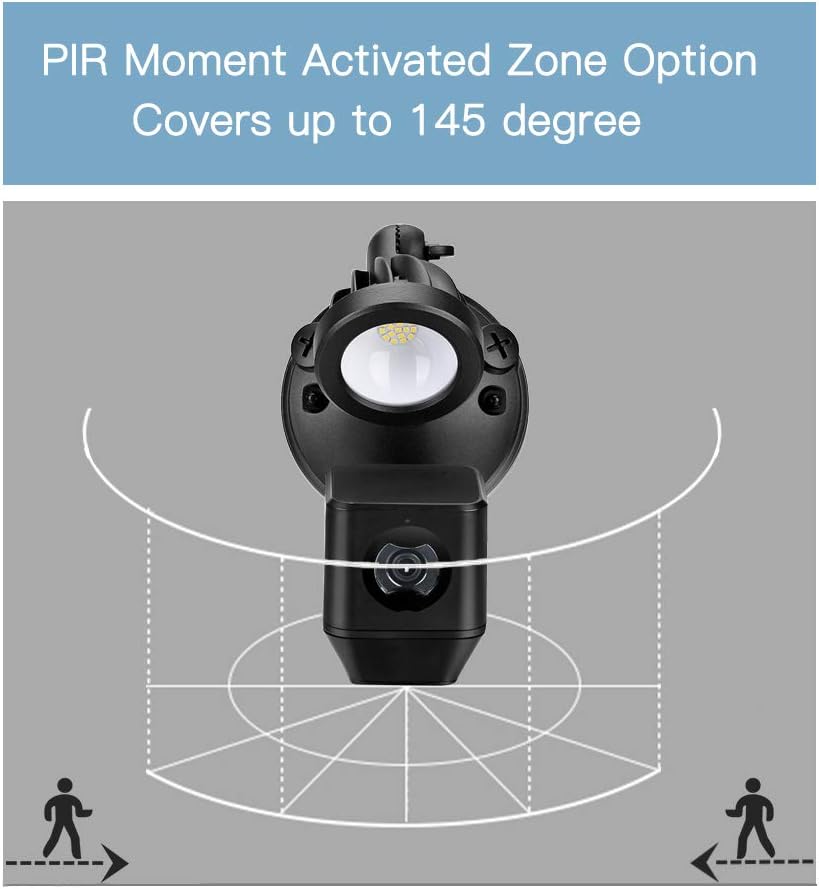 1080P Outdoor Security Light Cam with Two-Way Talk F443