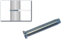Stainless Steel Hand-Crimp Stemball Swages for 1/8 Cable Railing, Lot of 50 H85973