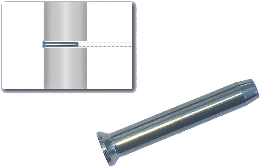 Stainless Steel Hand-Crimp Stemball Swages for 1/8 Cable Railing, Lot of 50 H85973
