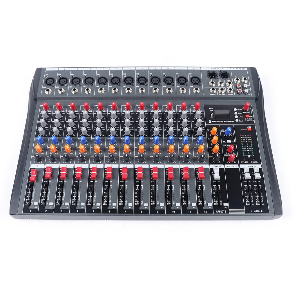 12 Channel Bluetooth Mixing Console W6750