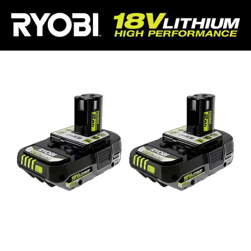 18V Lithium-Ion 2.0 Ah Compact Battery 2-Pack H581482