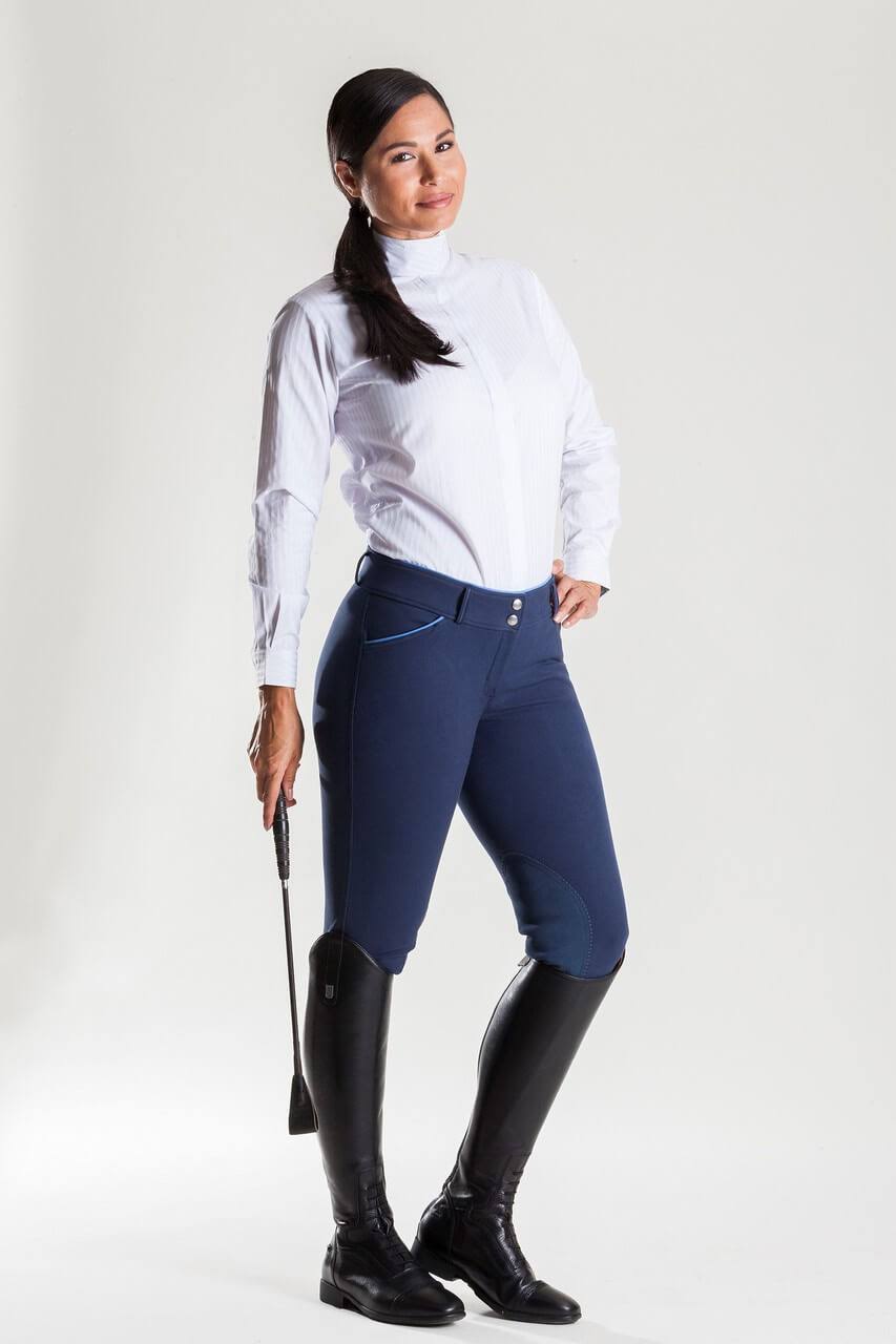 Navy White Woven Breech N213688