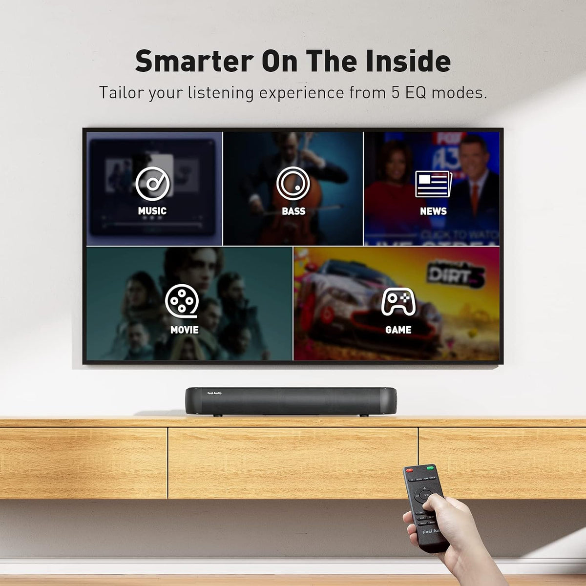Bluetooth Sound Bar for TV, 18.35-Inch, Pack of 2 Y5190