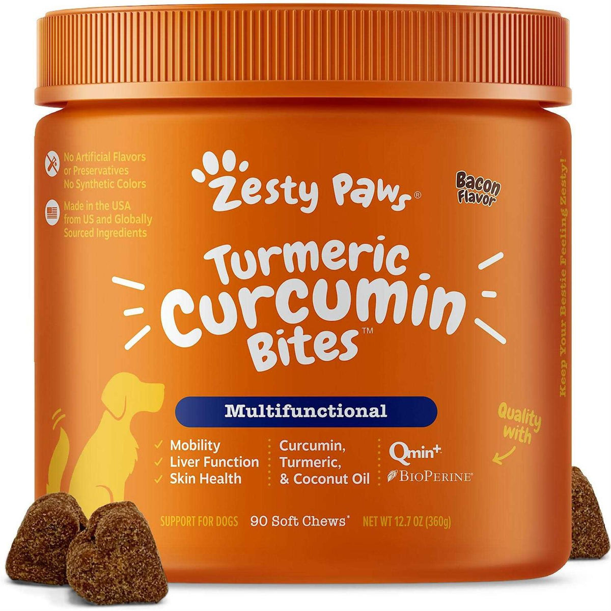 Turmeric Curcumin Bites for Dogs C90827