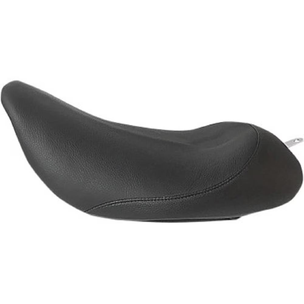 Black Leather Solo Seat S74842
