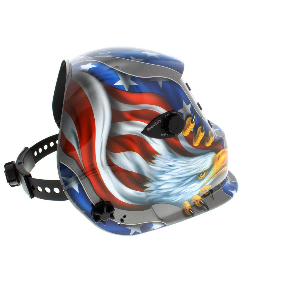Solar Powered Auto Darkening Welding Helmet G440742