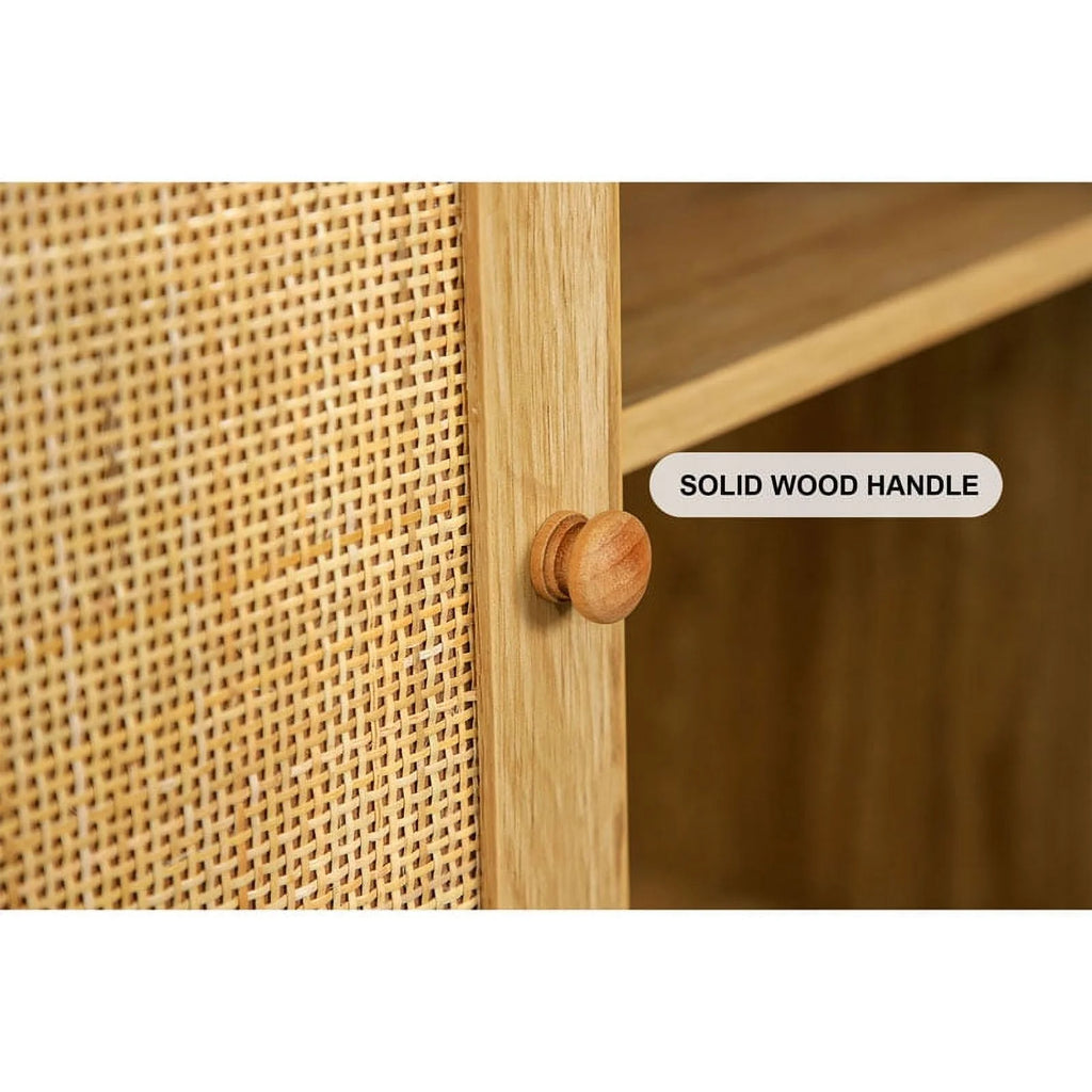 Rattan Storage Cabinet with Doors G30465