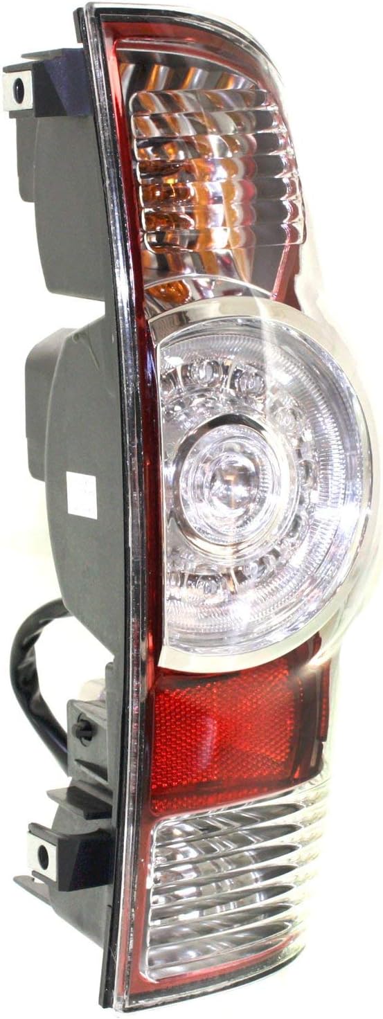 Tail Light Assembly LED Clear Lens Set of 2 E438