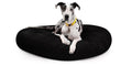 Black X-Large Round Nesting Dog Bed T20340