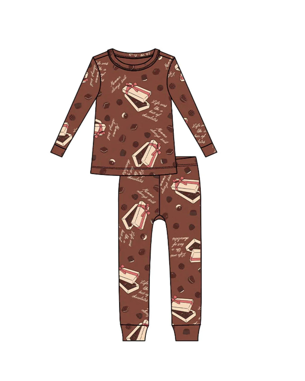 Ladies PJ Set T712