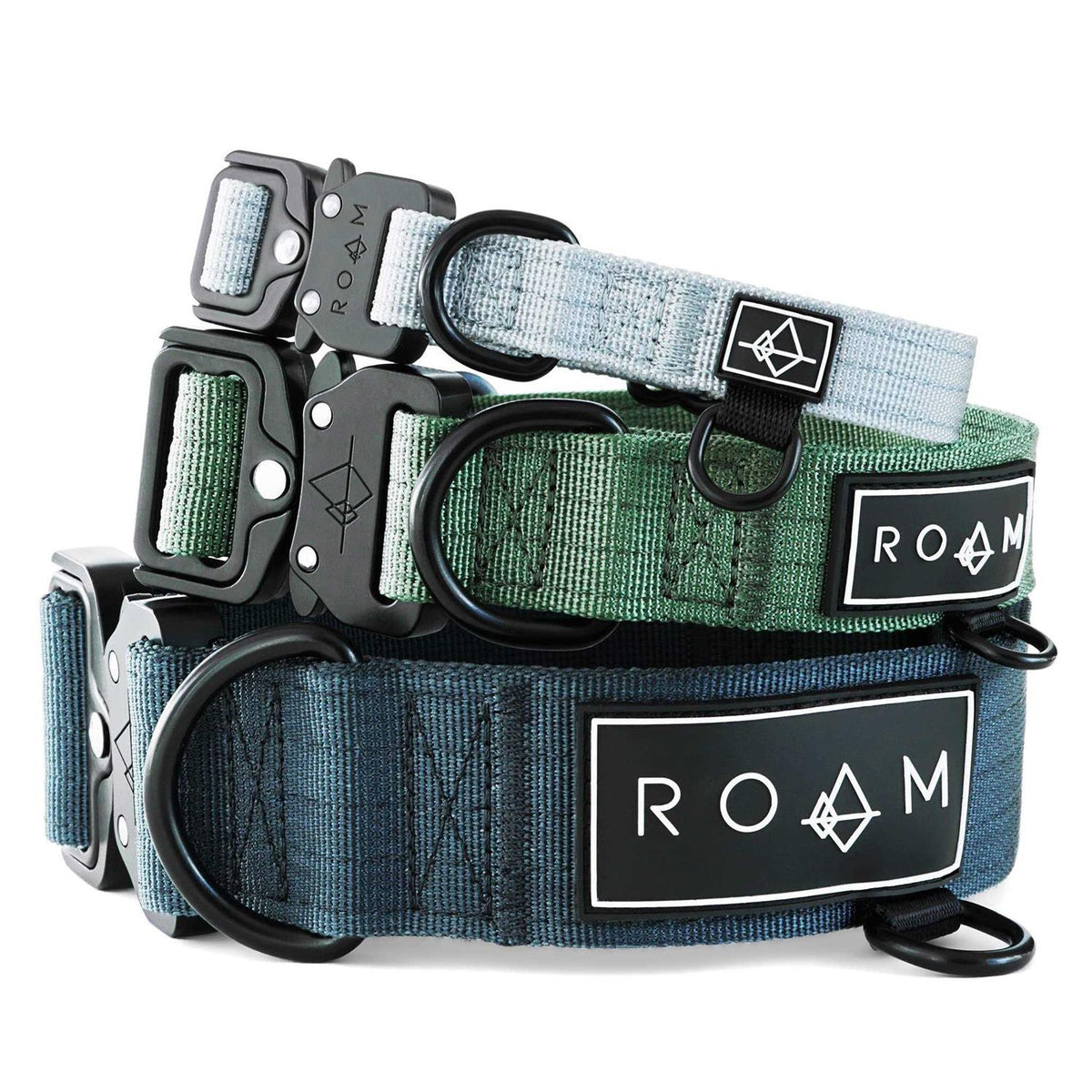 Adjustable Heavy Duty Nylon Dog Collar with Metal Buckle O5608