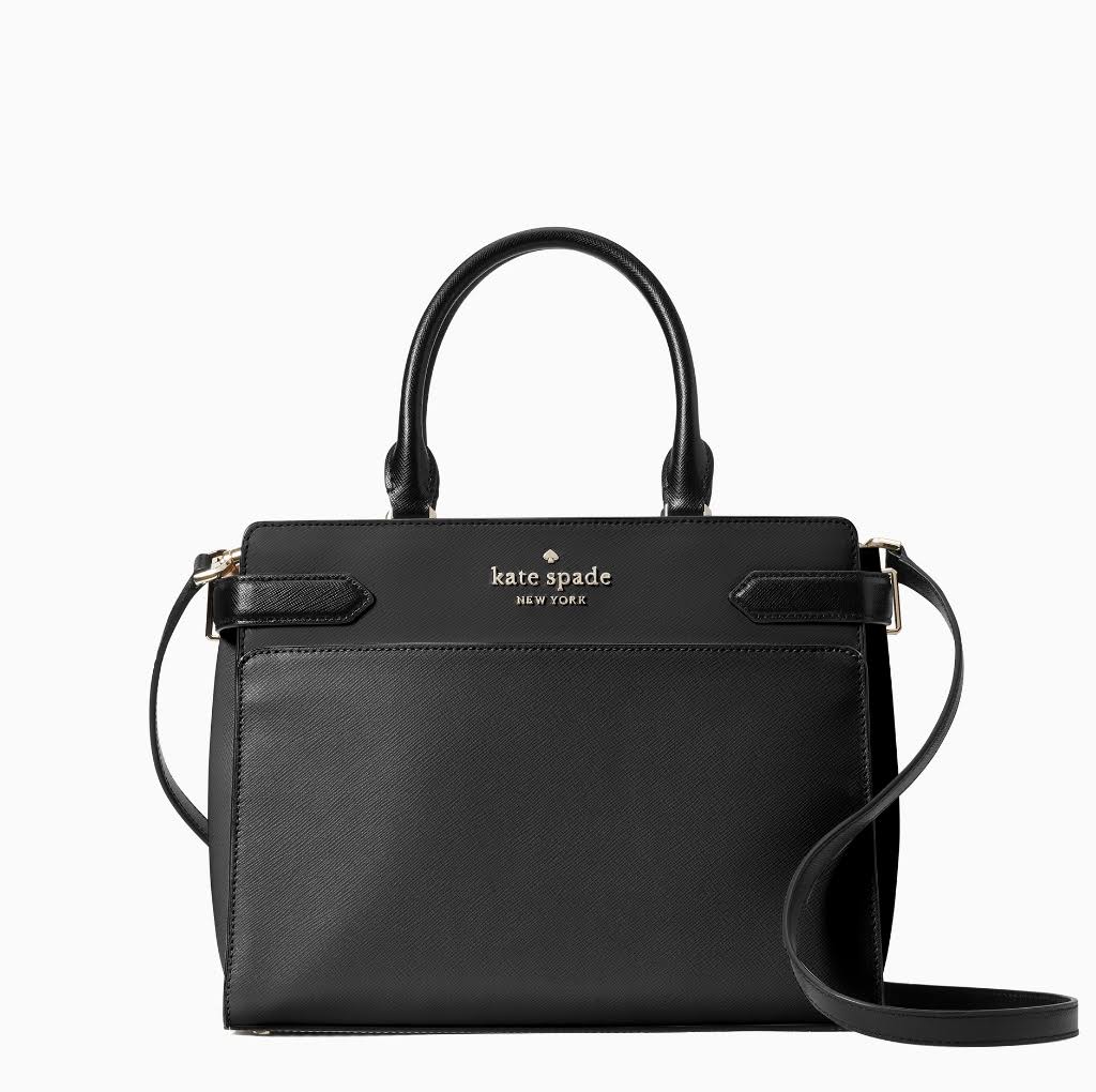 Black Large Satchel O55489
