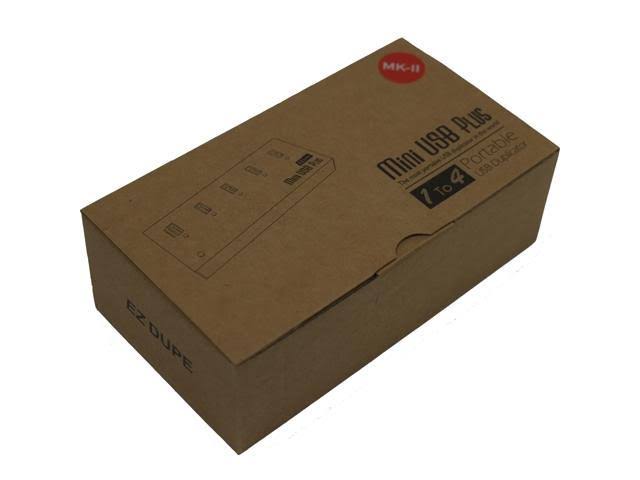 EZ Dupe 1 to 4 Mini USB Plus MK II Duplicator - Standalone Portable USB Flash Drive Copier O173