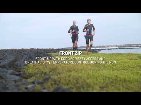 Men's Swim-Run Wetsuit with 8mm Calf Sleeves R174422