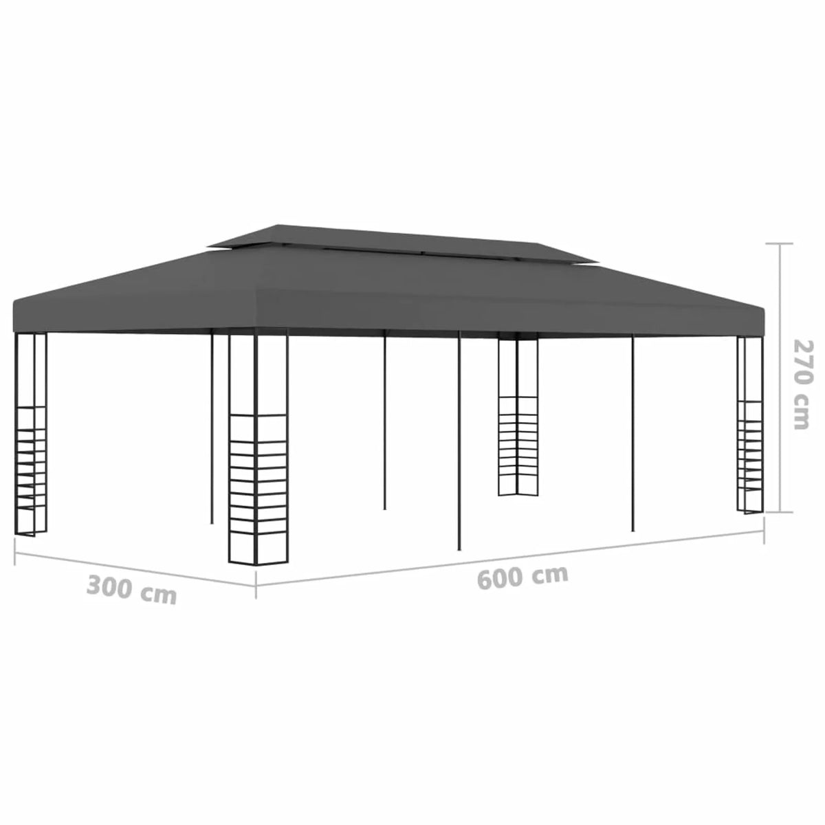 Anthracite Marquee Gazebo R577