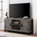 60 Inch Wood TV Stand with 6 Storages U96998