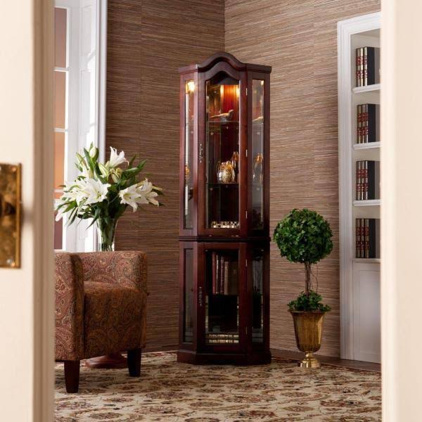 Mahogany China Cabinet W35359