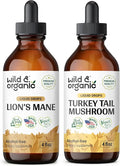 Lion's Mane & Turkey Tail Tincture 4 fl oz N742