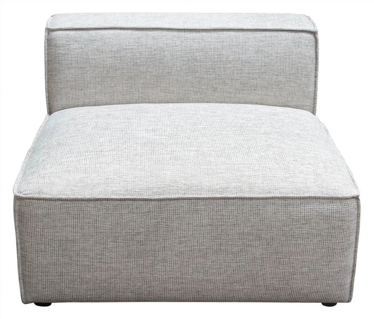 Armless Chair in Barley Fabric T97350
