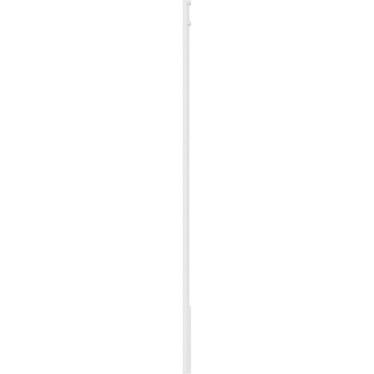 6x22W x 90x22H x 2x22P Flat Panel PVC Pilaster (Pair) G1260