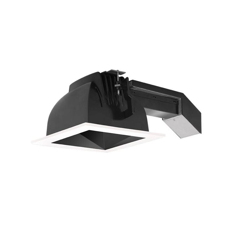6 inch Square 20W Dimmable 4000K 80 CRI Black Cone White Ring I224332