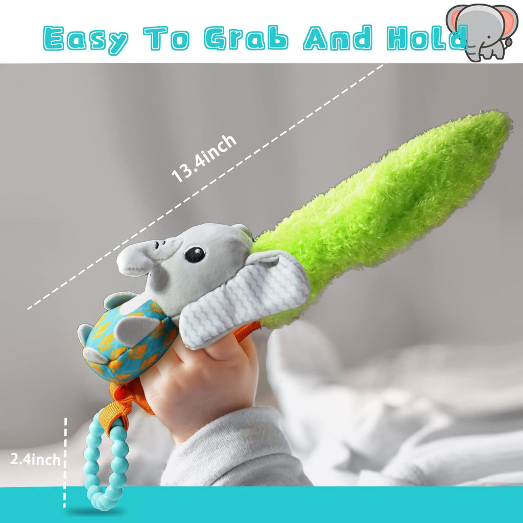 Multicolor Baby Rattles & Plush Rings Teether Toy E275750