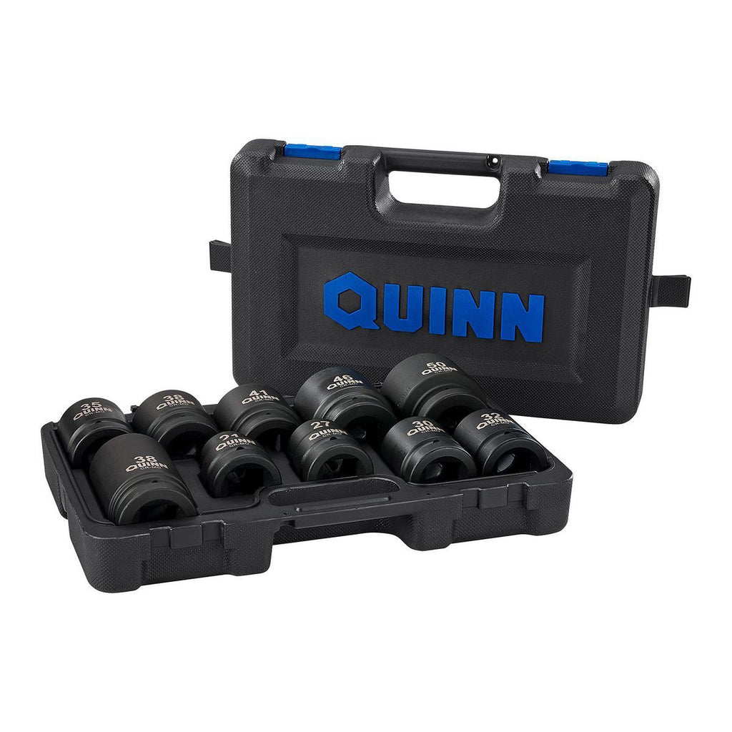 1 in. Drive Metric Impact Socket Set, 10-Piece D43398