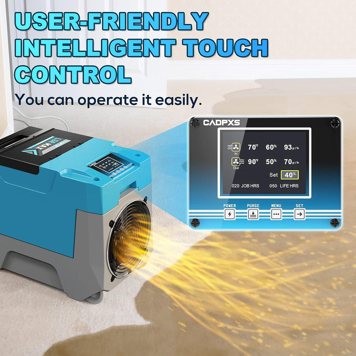 Commercial Dehumidifier with Pump & Drain Hose O800880