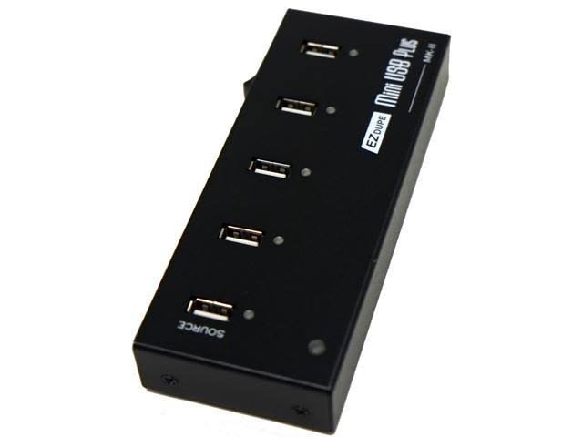 EZ Dupe 1 to 4 Mini USB Plus MK II Duplicator - Standalone Portable USB Flash Drive Copier O173