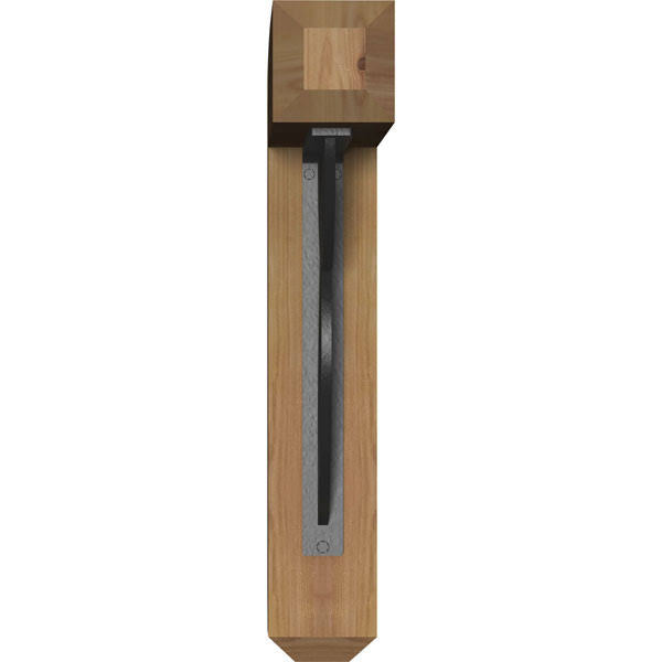Versailles Craftsman Ironcrest Smooth Bracket, Western Red Cedar I96533