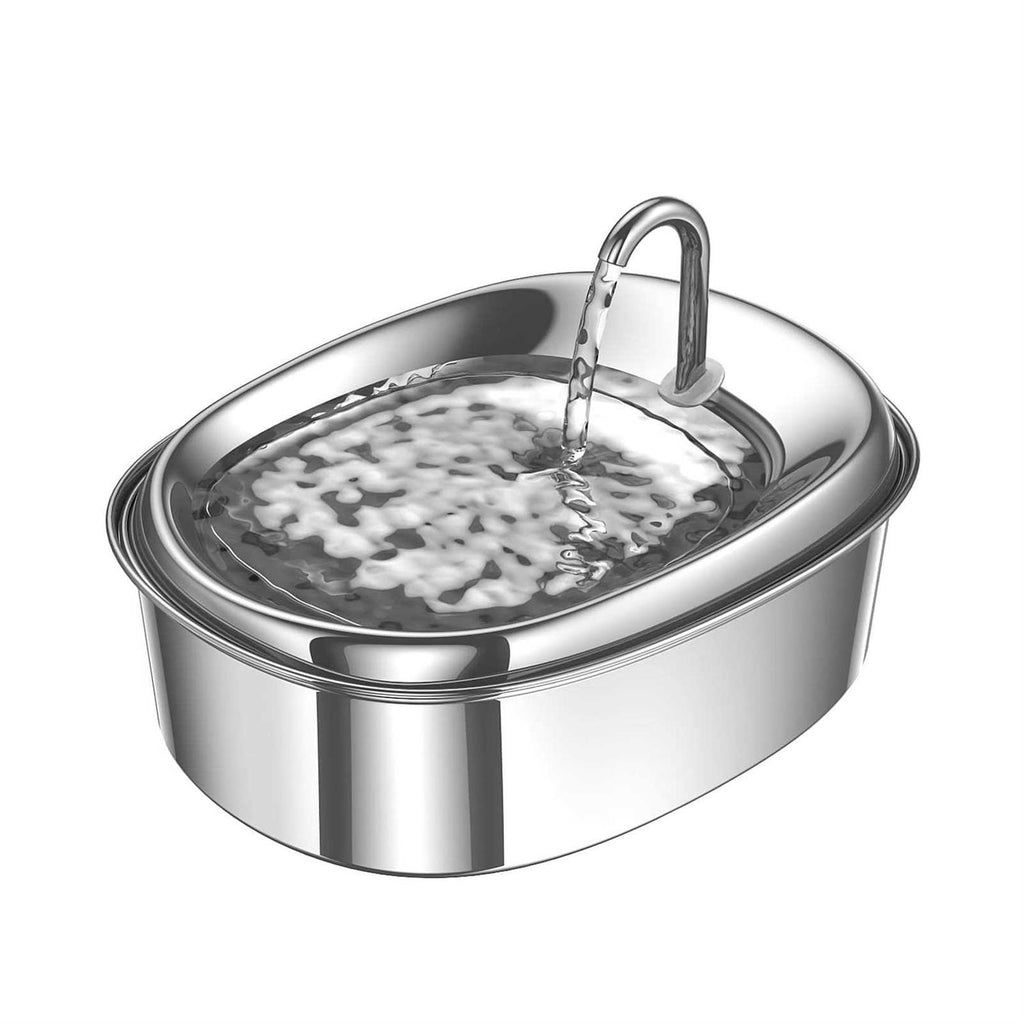 2.5L Stainless Steel Automatic Pet Water Fountain A49875