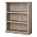Contemporary Engineered Wood 3-Shelf Bookcase H94482