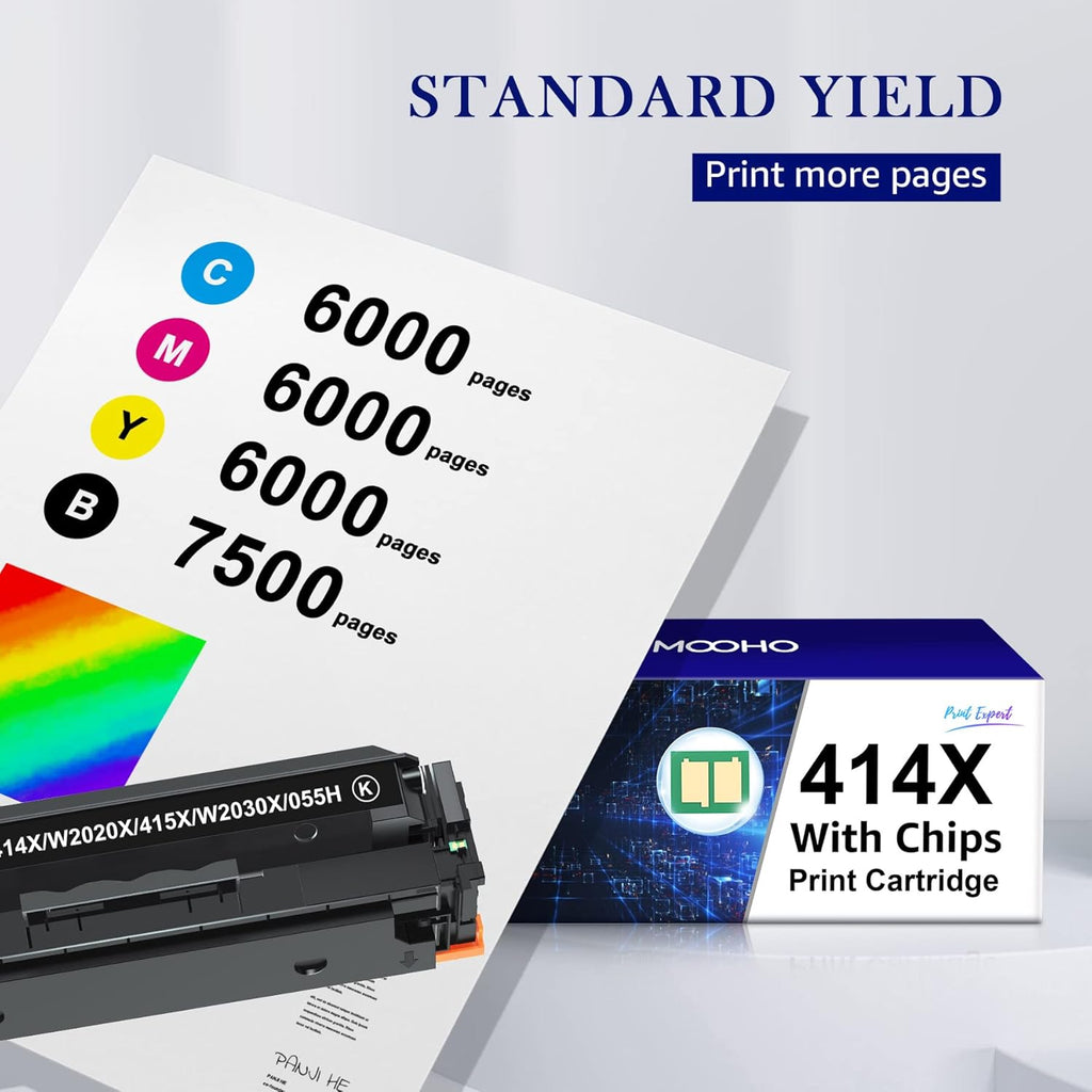 4-Pack Black Cyan Yellow Magenta Toner Cartridge C5725