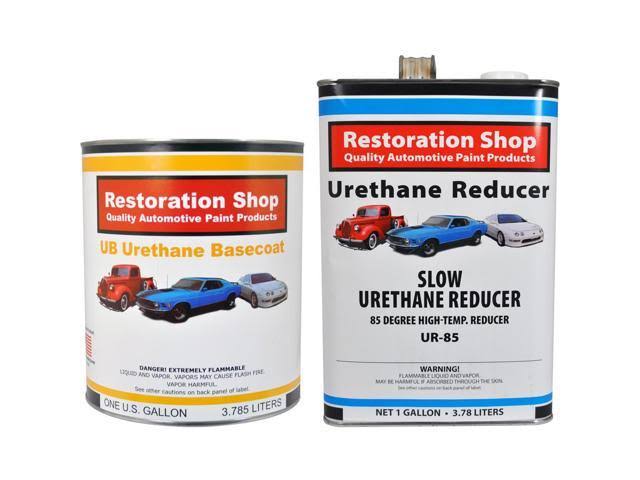 Black Urethane Basecoat Automotive Car Paint, 1 Gallon Kit P3423