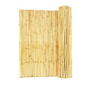 Natural Bamboo Fencing Garden Screen Rolled Fence Panel 3/4 D x 4' H x 8' L I6589