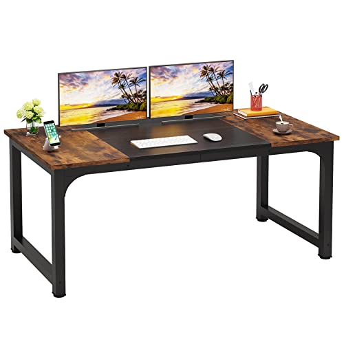 63 Inch White Computer Office Desk K241716